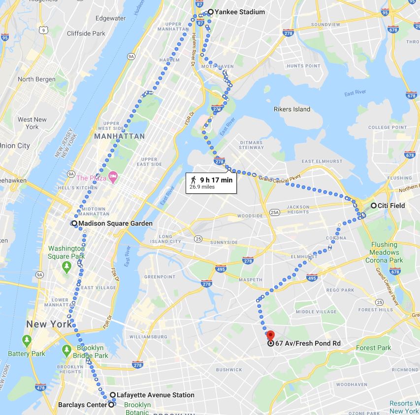 Week 50 route